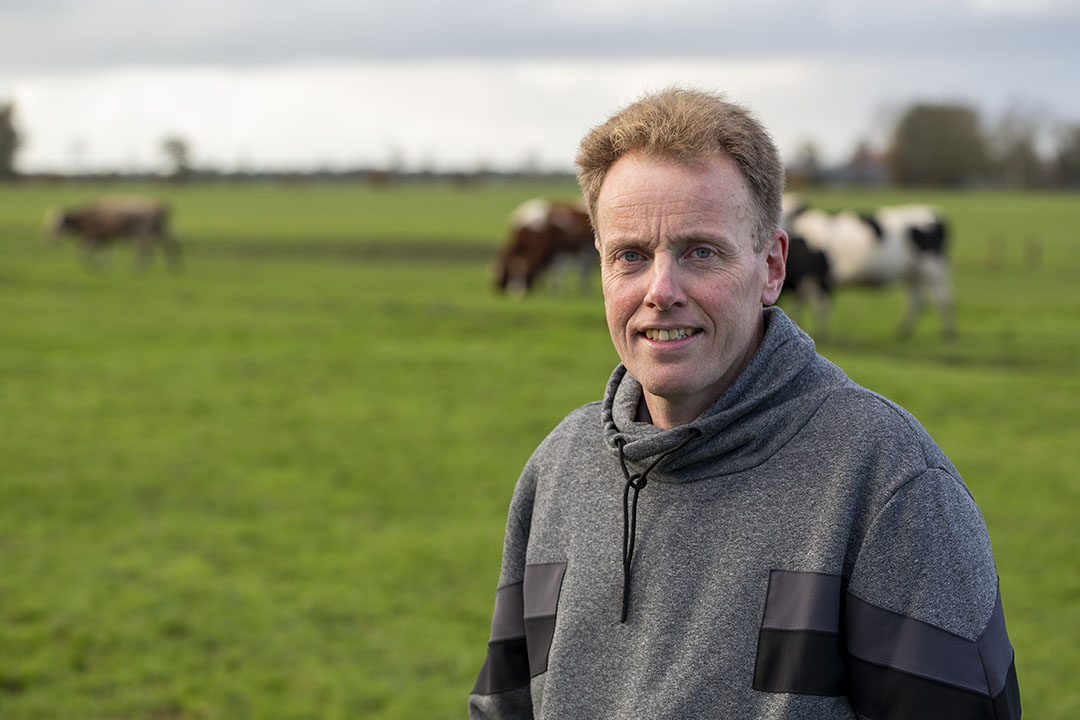 Grou-20191113 Sybrand Bouma, voorzitter vereniging biologische melkveehouders Natuurweide.