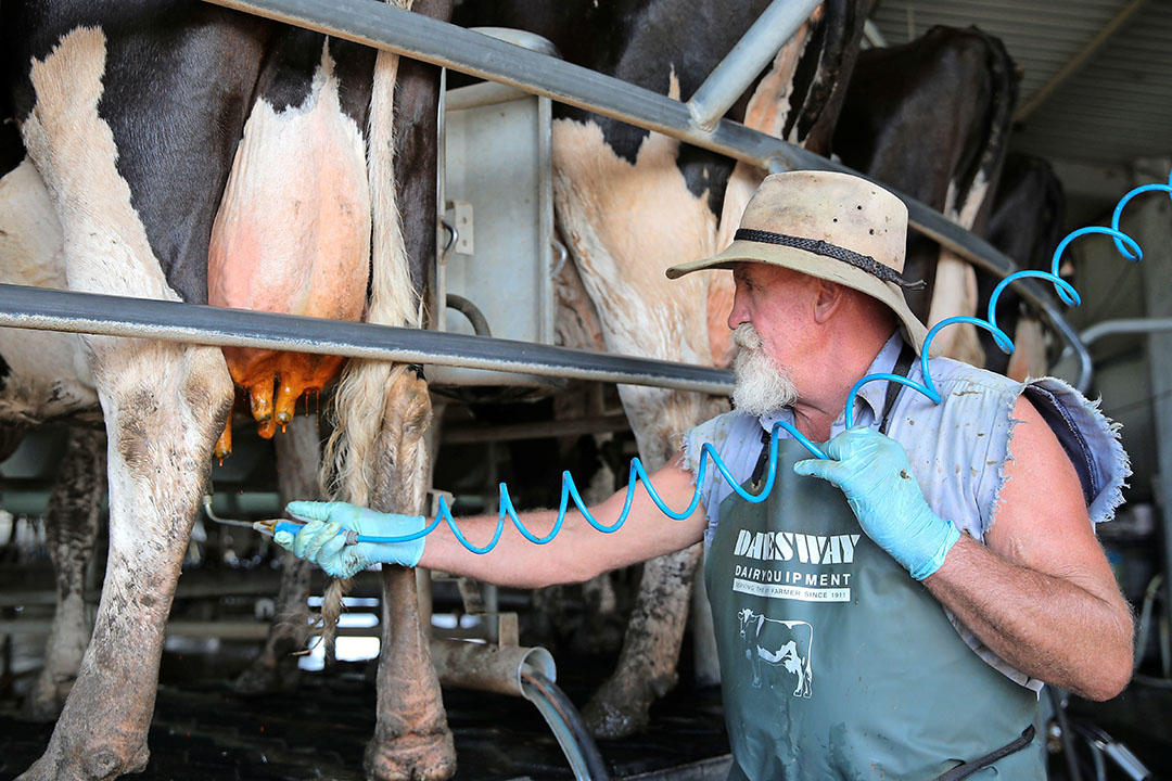 Het grootste punt van zorg voor veehouders in Australié is volgens Harvey hoe een eerlijke en goede melkprijs te blijven ontvangen.